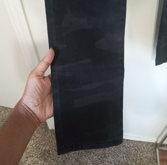 Social Standard By Sanctuary Black Camo Ankle Skinny Jeans NWT mid Rise - Picture 6 of 8